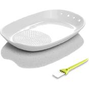 Kitchendao 3-in-1-Keramik-Ingwerreibe Vergleich