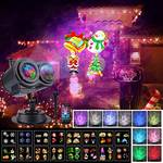 Klighten LED Projektionslampe Weihnachten