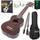 Kmise KME21S Anfänger-Ukulelen-Set mit 4 Saiten