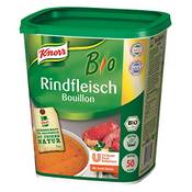 Knorr Bio Rindfleisch Bouillon Vergleich