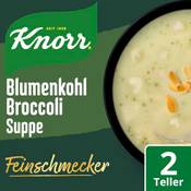 Knorr Feinschmecker Blumenkohl Broccoli Gemüsesuppe Vergleich