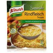 Knorr Suppenliebe Rindfleischsuppe Vergleich