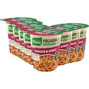 Knorr Vollkorn-Pasta-Snack Tomate & Speck Vergleich