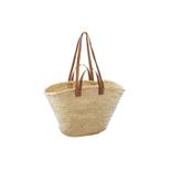 Kobolo Ibiza-Tasche aus Palmblatt