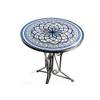 Kobolo Mediterraner Gartentisch in Mosaikoptik