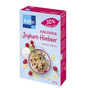 Kölln Knusper Joghurt-Himbeer Hafer-Müsli