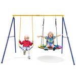 Komfotteu Doppelschaukel mit Schaukelgestell