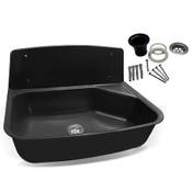 Kör4u Ausgussbecken schwarz