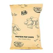 KoRo Linsen Pop Chips mit Sour Cream Vergleich