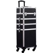 Kosmetikkoffer Trolley Schminkkoffer , 4-in-1 (leer) Vergleich