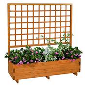 Gaspo Blumenkasten mit Rankgitter Vergleich