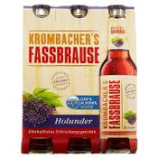 Krombacher Fassbrause Holunder Vergleich