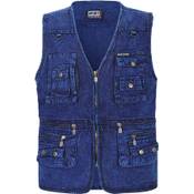 Ktwolen ärmellose Herren-Jeansweste