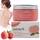 Kuirunrx peach Body Scrub Dead Sea Salt Niacinamide