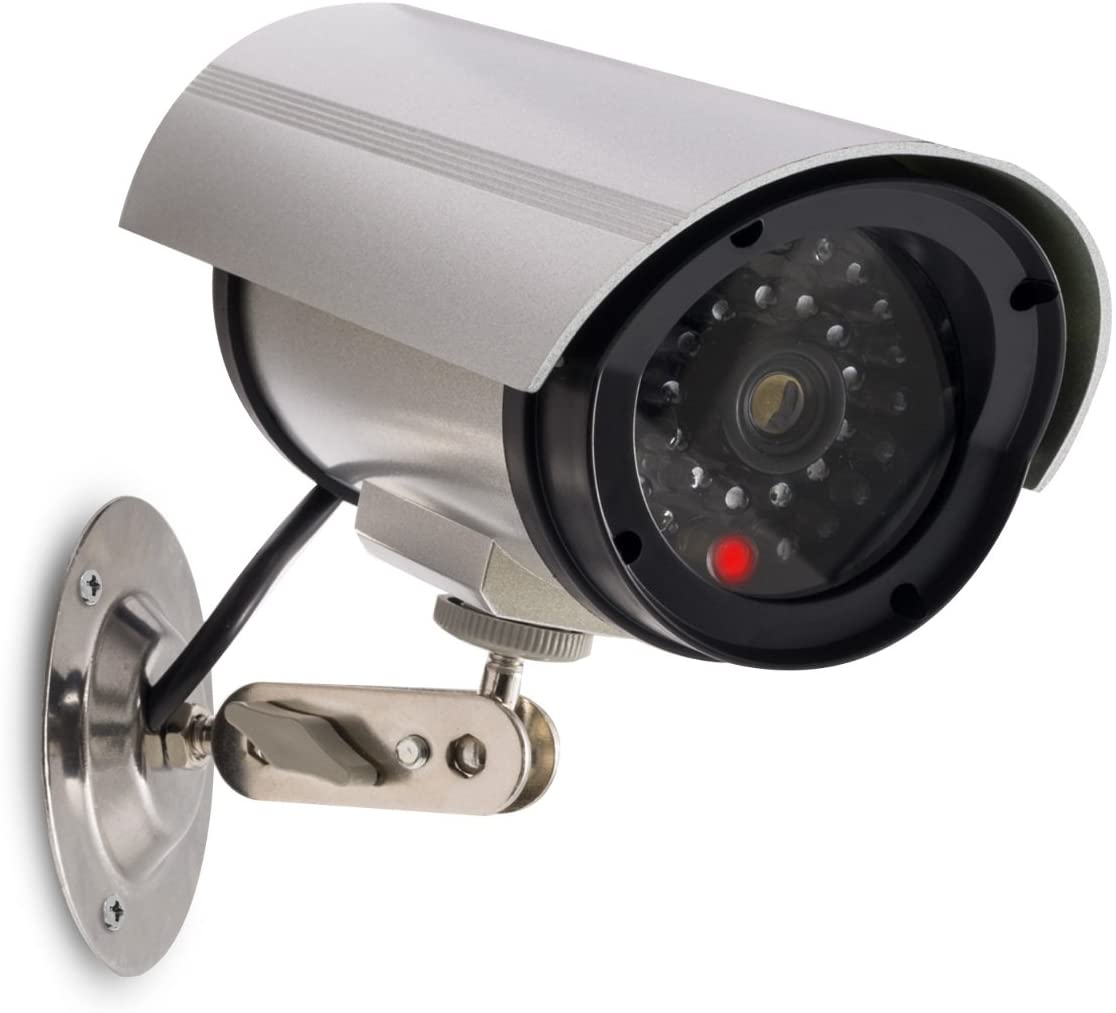 Securitcam™ KAMERA ATTRAPPE mit LED und Bewegungsmelder OHNE SCHWENK