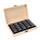 Kyrio 50er-Pack Münzhalter-Etui Holz-Münzbox