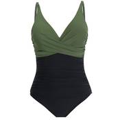La Orchid Badeanzug mit V Ausschnitt