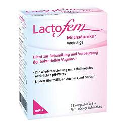 Lactofem Milchsäurekur Vaginalgel