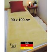 Lammfell Bettauflage LANABEST 90 x 190 cm.