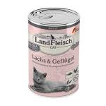 Landfleisch Cat Gelee Lachs & Geflügel