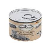 Landfleisch Cat Pastete Rind & Geflügelkomposition Vergleich