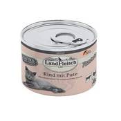 Landfleisch Cat Pastete Rind mit Pute Vergleich