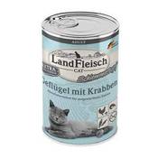 Landfleisch Cat Schlemmertopf Geflügel mit Krabben