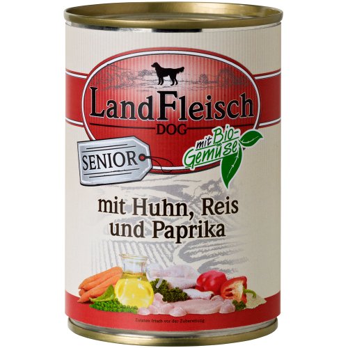 hopey's hundefutter Dose Ente mit Reis & Rote Beete 410g