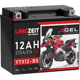 Accurat Sport AGM YT12B-BS Motorradbatterie 10Ah 12V