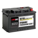 EXAKT Autobatterie 75Ah / 12V, 65,56 €