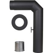 Lanzzas Ofenrohr-Set 2x 45° 3-teilig