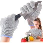 Lauterschutz für Kinder Schnittfeste Premium Handschuhe
