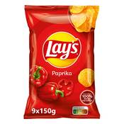 Lay's-Chips Paprika Vergleich
