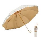 Lcy Regenschirm mit Blumenrand