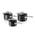 Le Creuset Aluminium-Antihaft-Profitopf-Set