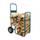 LEADALLWAY Indoor Outdoor Kaminholzwagen