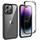 Leedia 360 Grad Hülle iPhone 14 Pro Max Hülle Ganzkörper