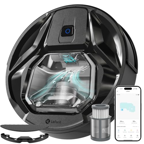 Ersatzteil-Set Für Lefant M1 Staubsaugerroboter – 5 HEPA Filter + 5 Wischtücher + 4 Seitenbürsten + Reinigungsbürste