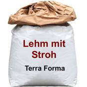 Terra Forma Lehmgrundputz mit Stroh Vergleich