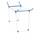 Leifheit Standtrockner Pegasus 180 Solid Pureblue 81628