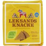 Leksands dreieckiges Knäckebrot braun gebacken