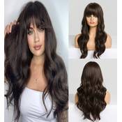 Lemeiz Chocolate Brown Wigs