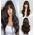 Lemeiz Chocolate Brown Wigs