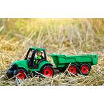 Lena  Traktor mit Hänger 01625
