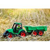 Lena  Traktor mit Hänger 01625