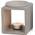 levandeo Duftlampe Grau