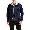 Levis Herren Type 3 Sherpa Trucker Jacke
