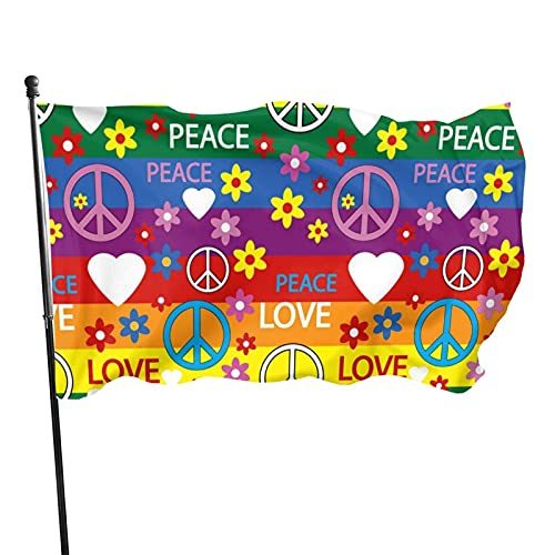 Peace Fahne Peace Flagge,Friedenstaube Flagge 90 x 150 cm