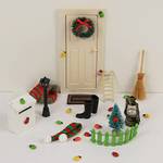Lfkjumy Wichteltür Weihnachten Set