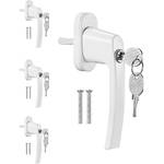 Liferun 4 PCS Abschliessbarer Fenstergriff